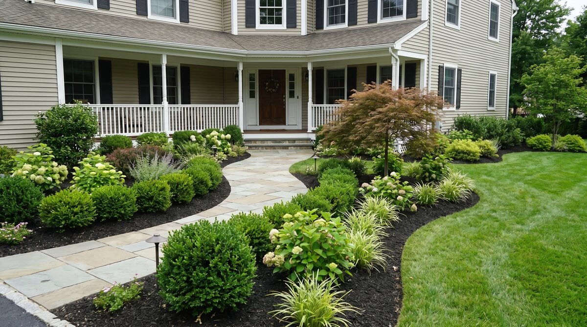 Landscape bed refresh